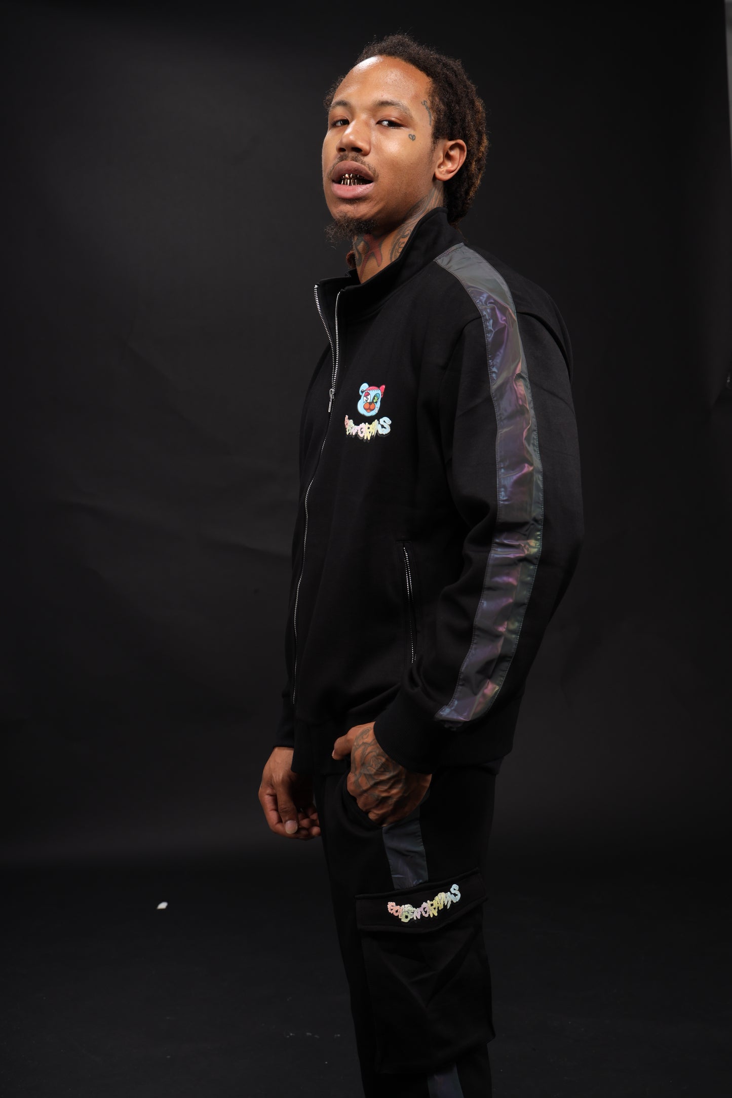 Golden Grams 3m Tracksuit Black