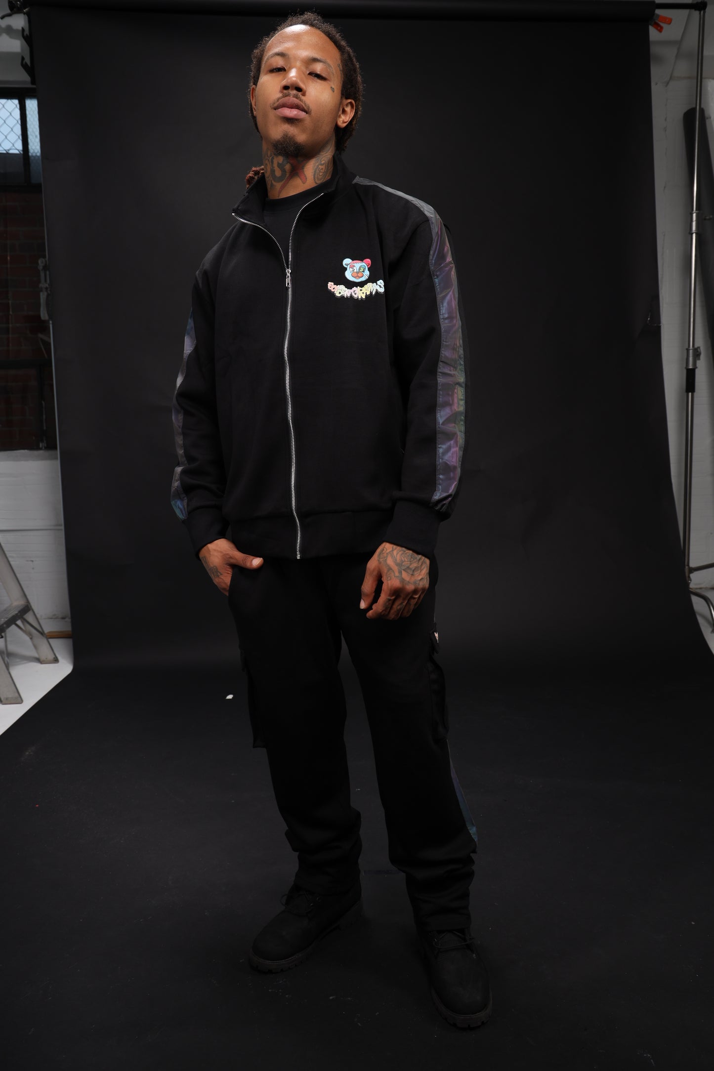 Golden Grams 3m Tracksuit Black