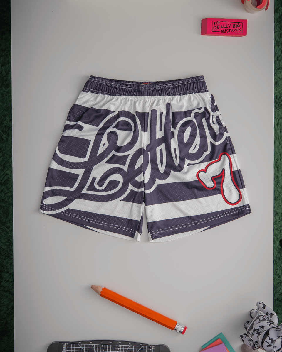 No Mimes Mesh Shorts
