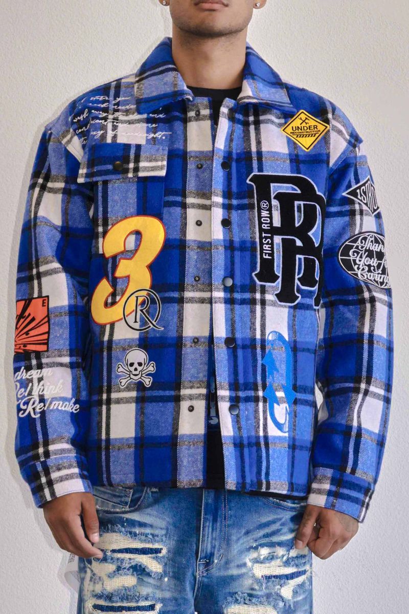 First Row RE/THINK MULTI PATCHES SHACKET