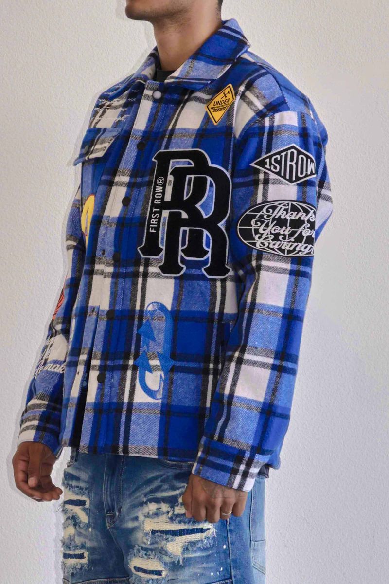 First Row RE/THINK MULTI PATCHES SHACKET