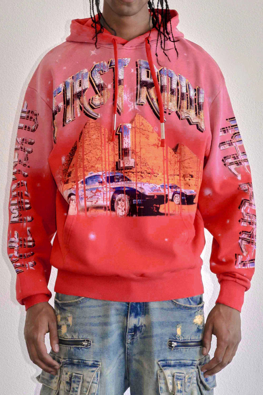 First Row DEATH ROAD WILD PULLOVER HOODIE