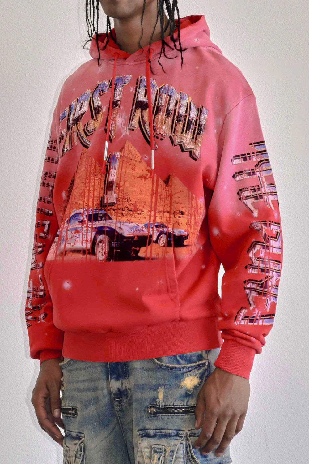 First Row DEATH ROAD WILD PULLOVER HOODIE