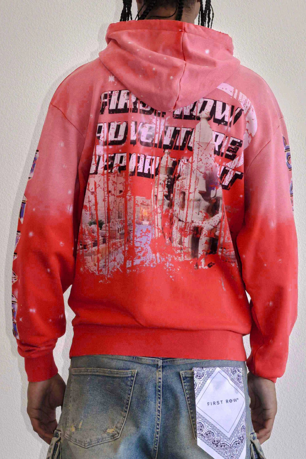 First Row DEATH ROAD WILD PULLOVER HOODIE