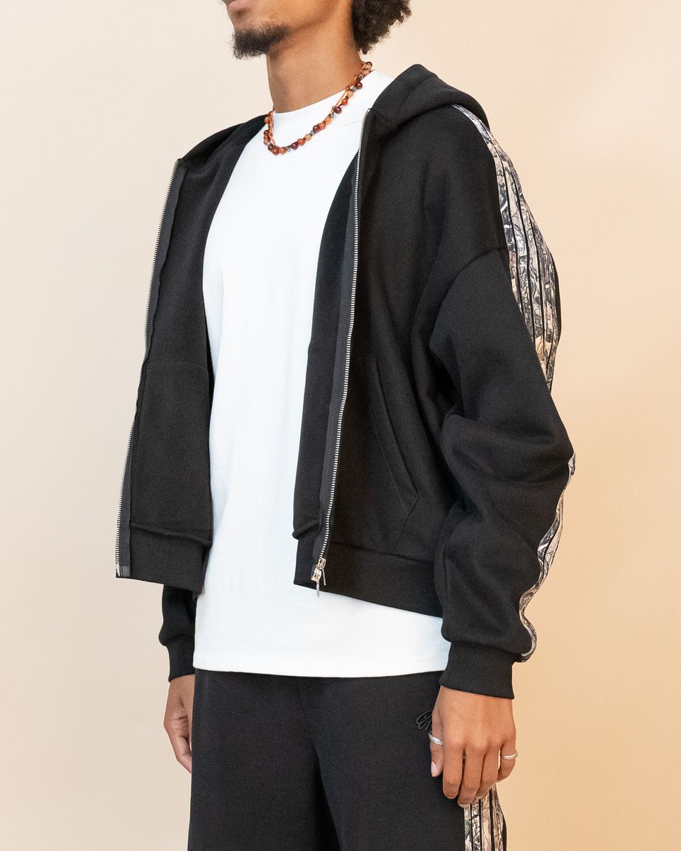 EPTM REAL CAMO STRIPED ZIP UP HOODIE