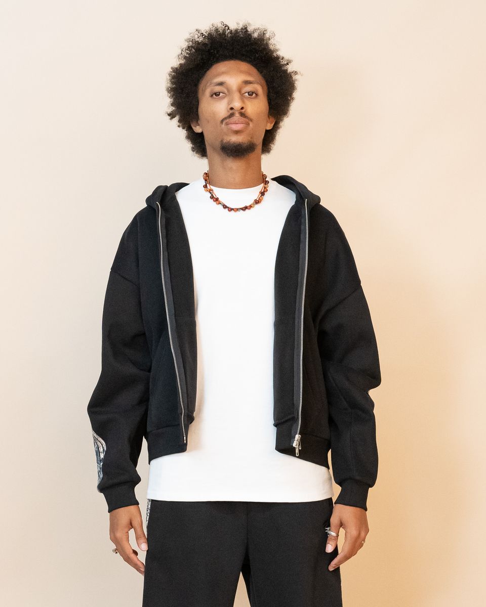EPTM REAL CAMO STRIPED ZIP UP HOODIE