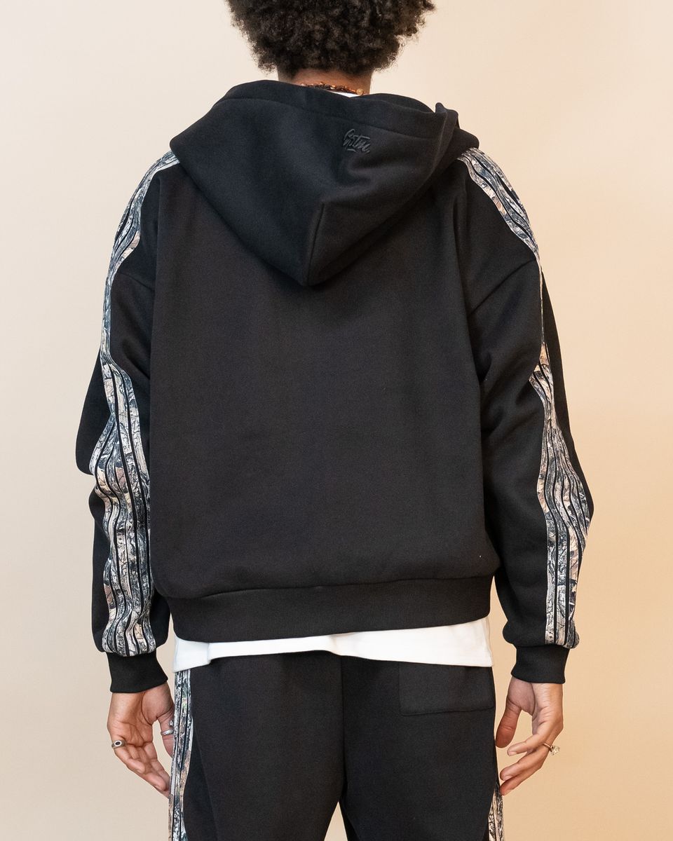 EPTM REAL CAMO STRIPED ZIP UP HOODIE