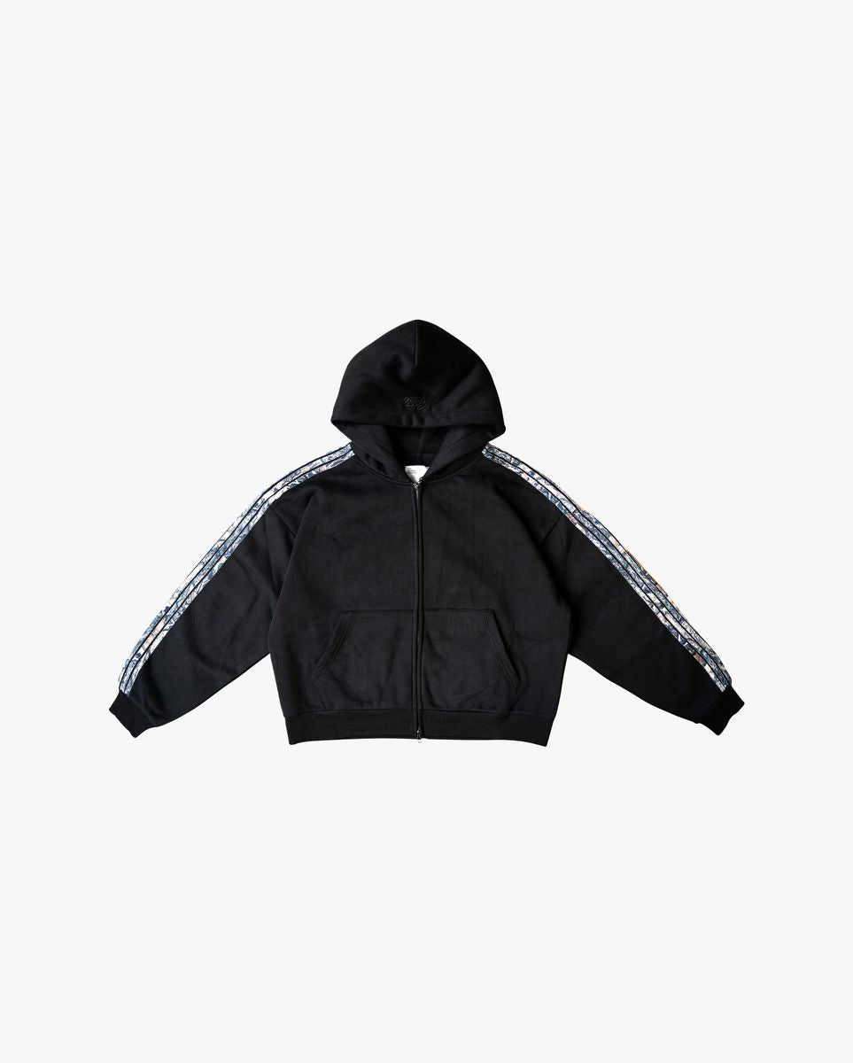 EPTM REAL CAMO STRIPED ZIP UP HOODIE