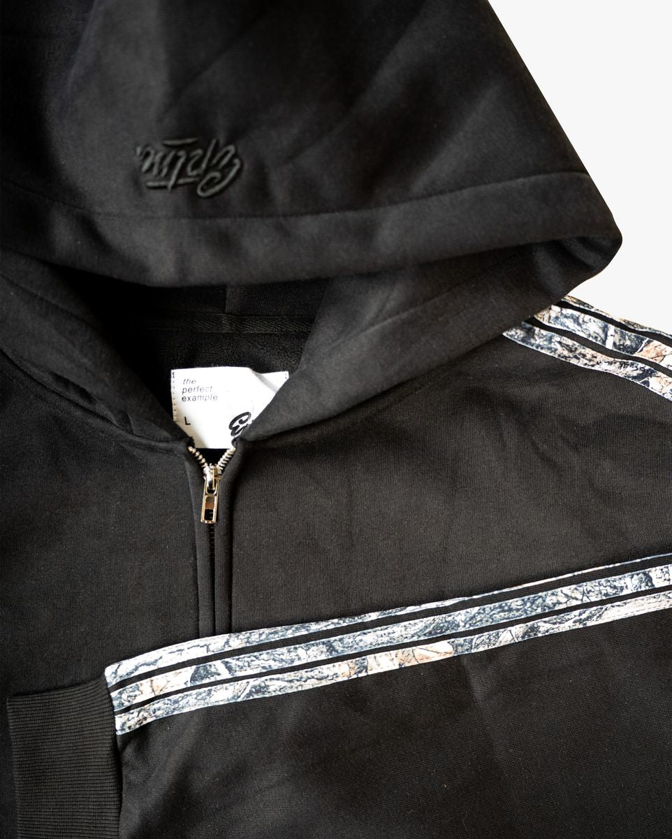 EPTM REAL CAMO STRIPED ZIP UP HOODIE