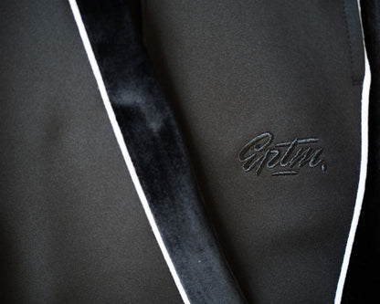 VELOUR PIPING TRACK PANTS