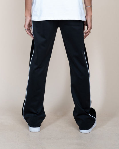 VELOUR PIPING TRACK PANTS