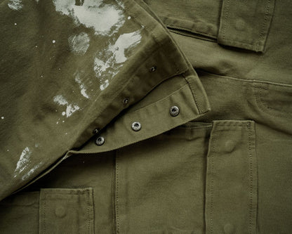 EPTM SNAP CARGO DENIM [OLIVE]