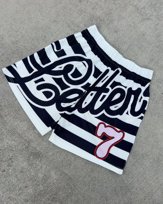 No Mimes Mesh Shorts