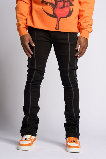 DALI' STACKED DENIM