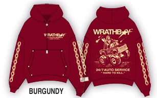 Wrath Boy 24/7 Auto Service Hoodie