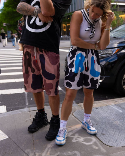 Camo Mesh Shorts - Moo