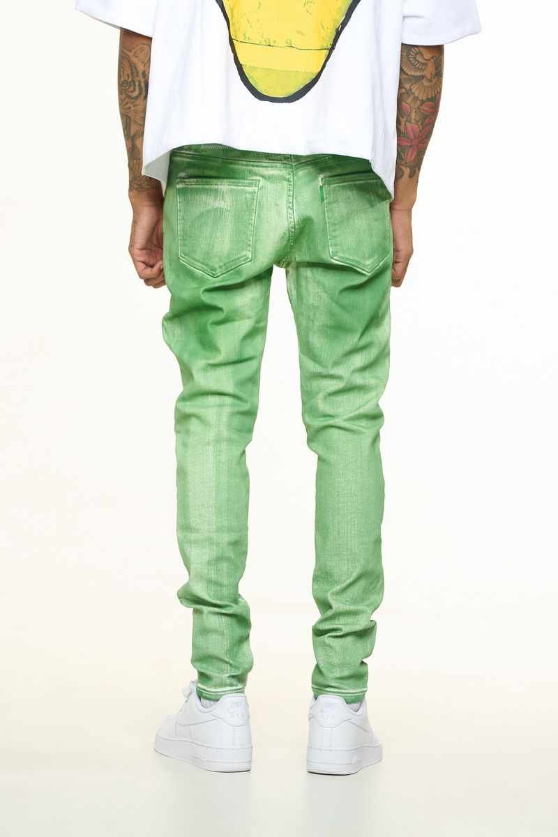 "WASHED AWAY" SKINNY DENIM