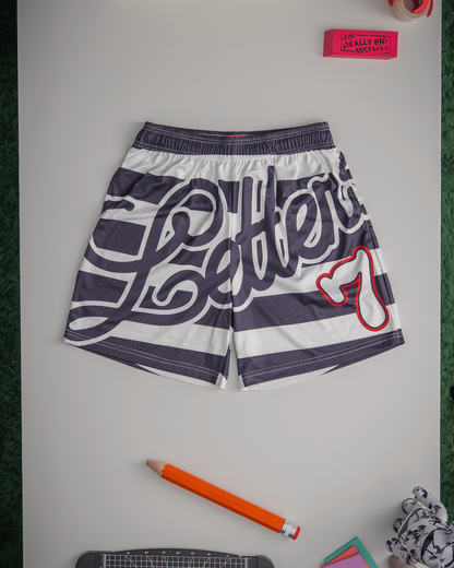 No Mimes Mesh Shorts