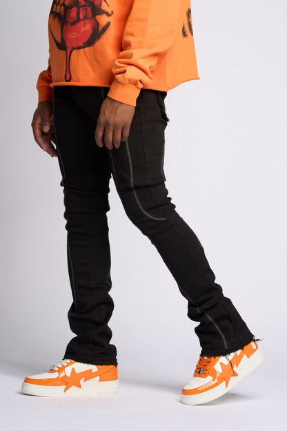 DALI' STACKED DENIM