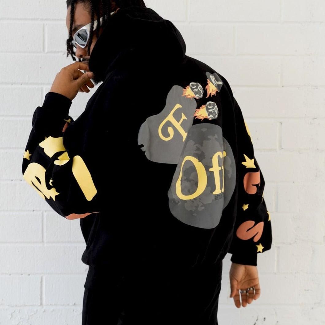 F** Off Scattered Hoodie