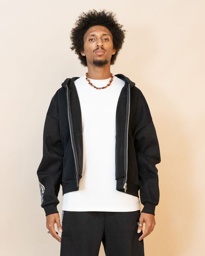 EPTM REAL CAMO STRIPED ZIP UP HOODIE