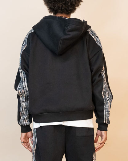EPTM REAL CAMO STRIPED ZIP UP HOODIE