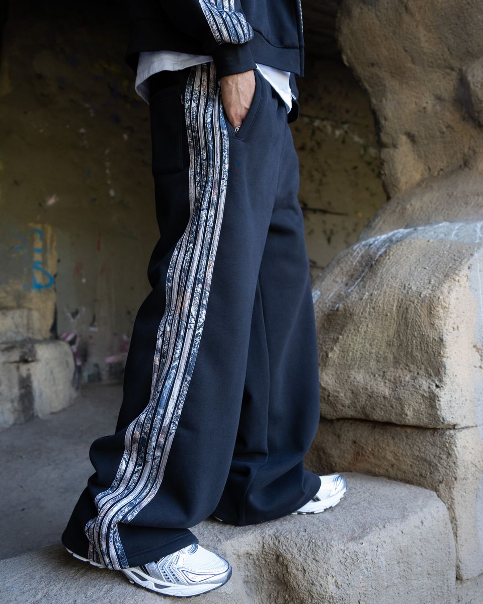 EPTM REAL CAMO STRIPED BAGGY PANTS
