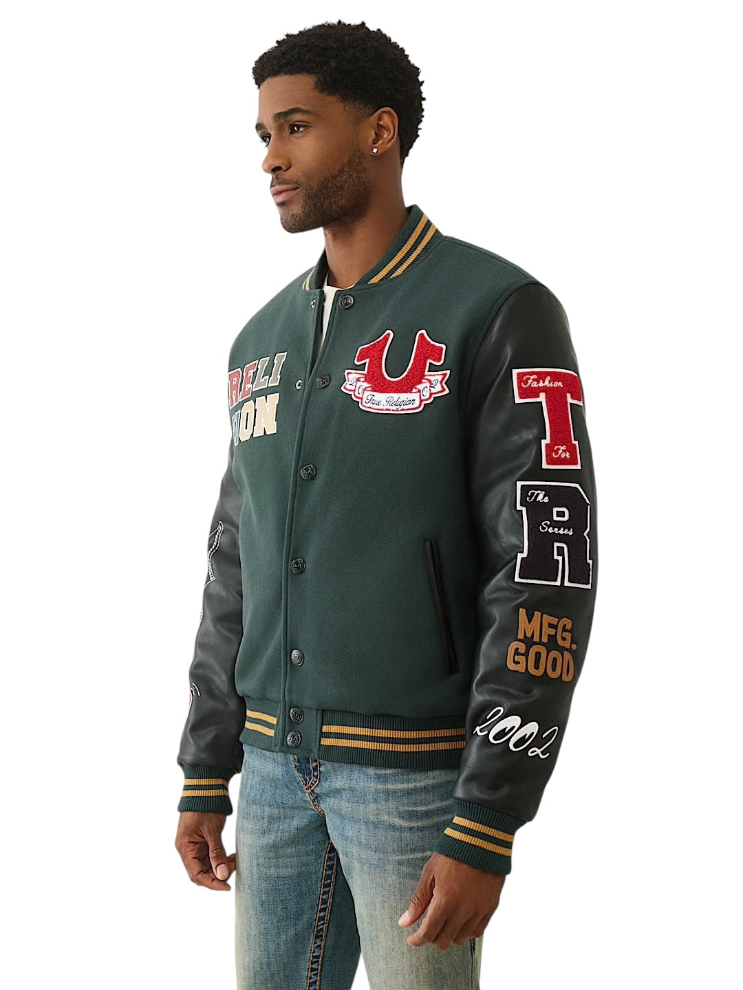 True religion CAT VARSITY JACKET