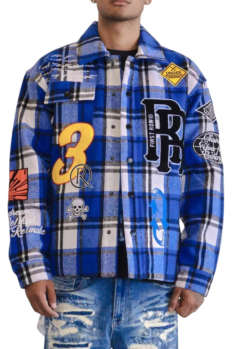 First Row RE/THINK MULTI PATCHES SHACKET