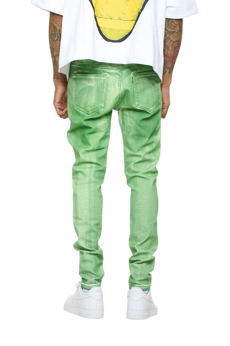 "WASHED AWAY" SKINNY DENIM