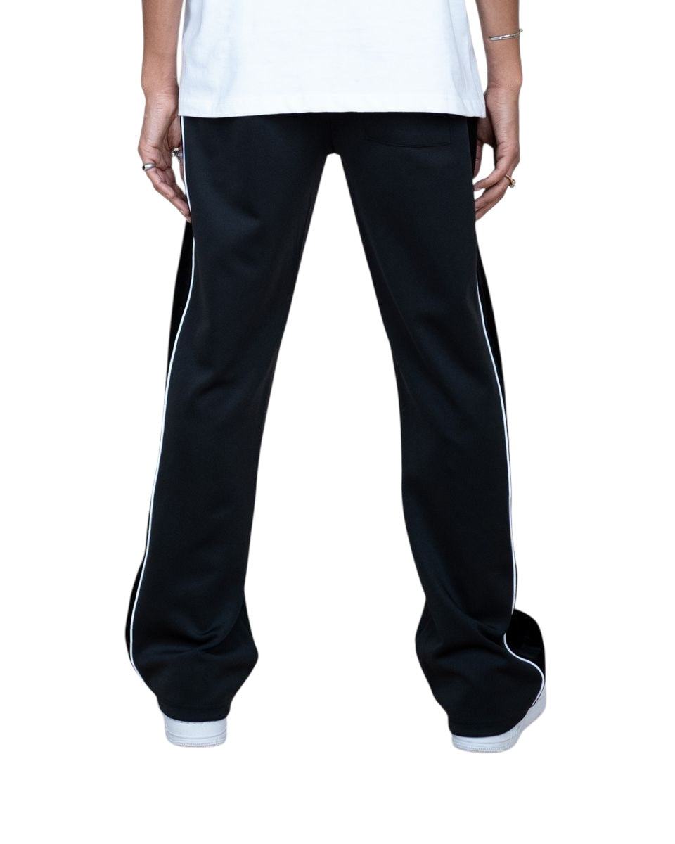 VELOUR PIPING TRACK PANTS