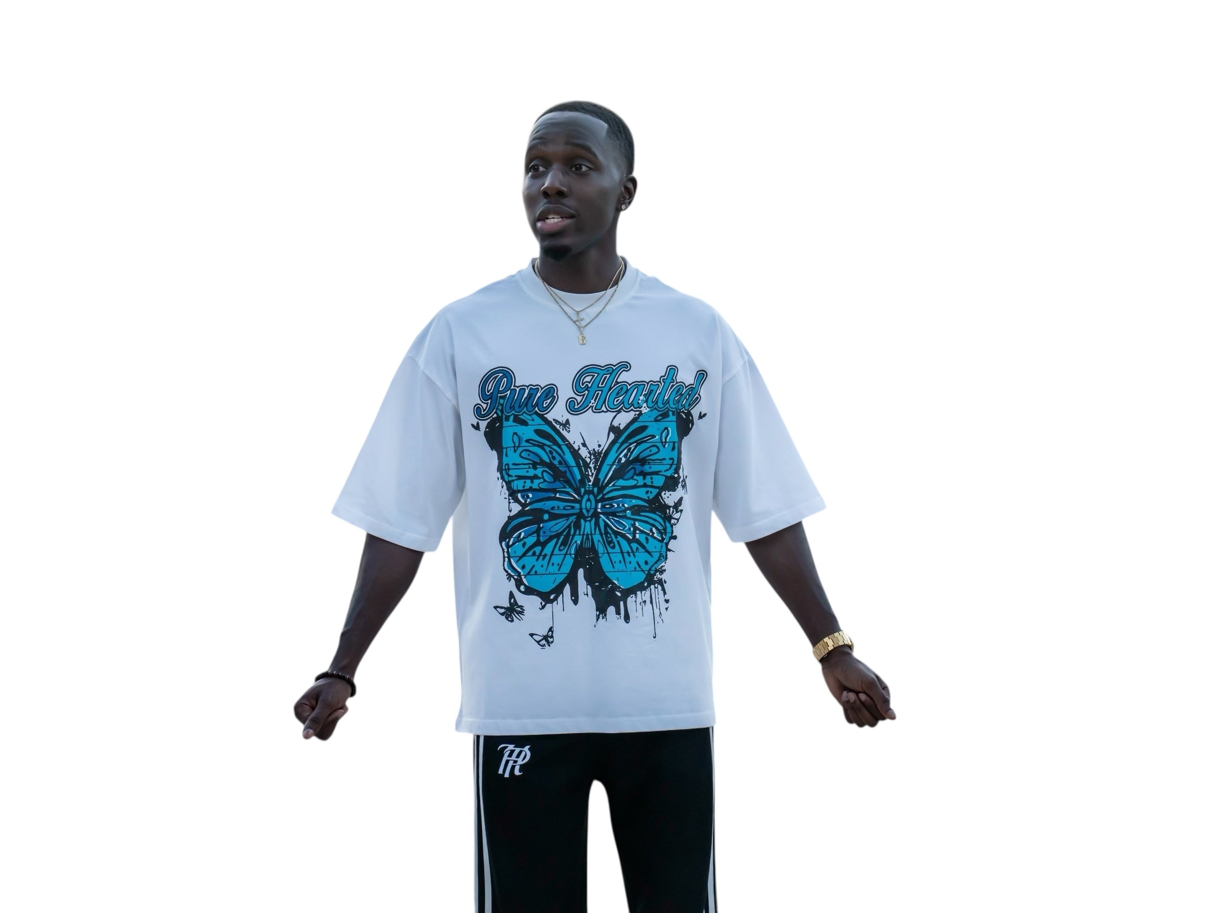 Pure Heart Blue Butterfly