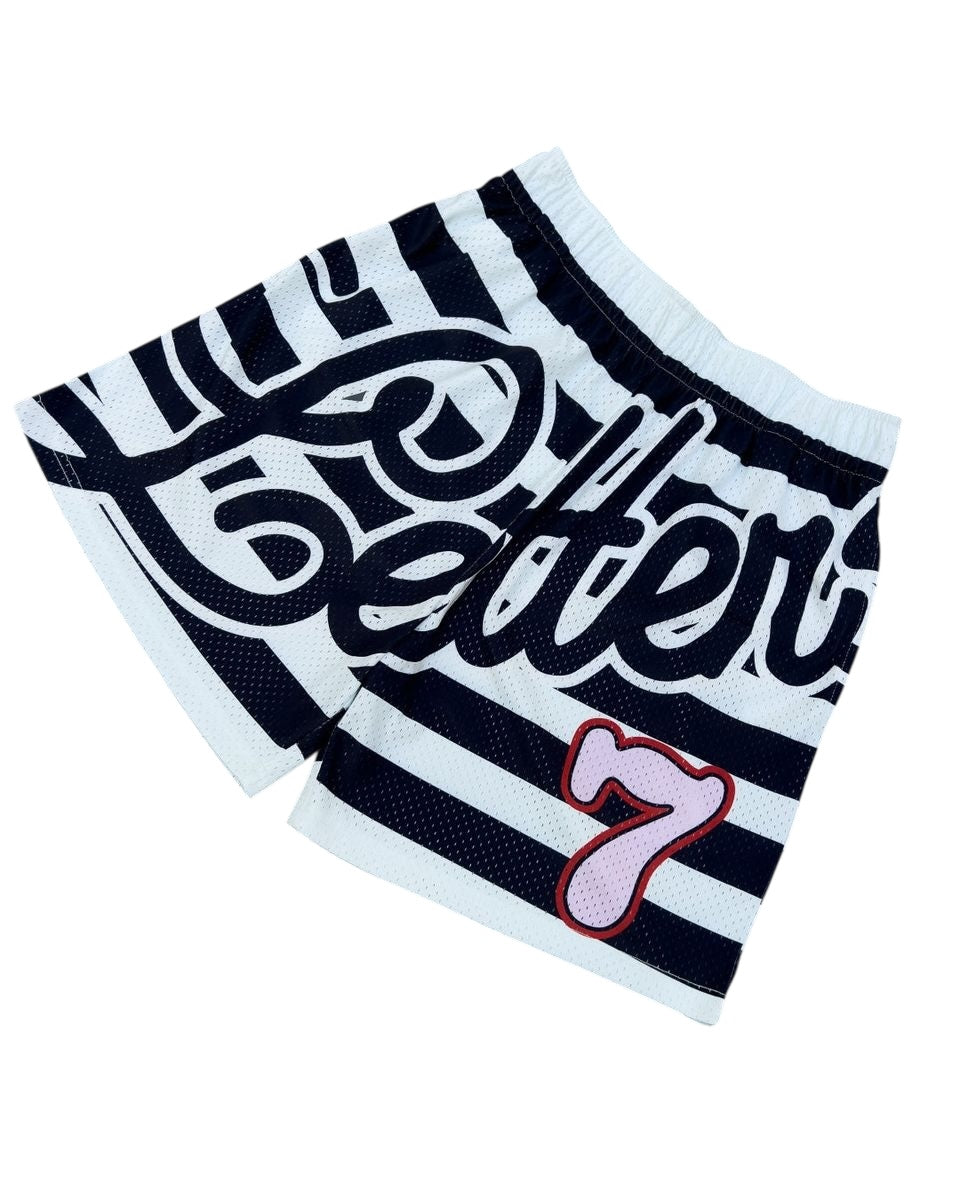 No Mimes Mesh Shorts