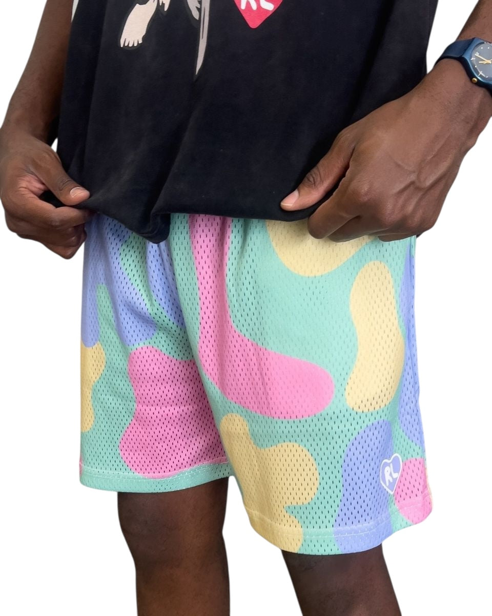 Camo Mesh Shorts - Easter