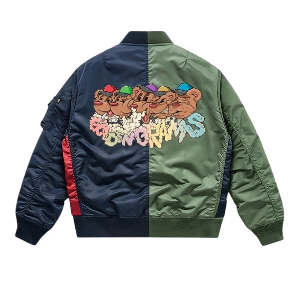 Golden Grams Multicolor Bomber