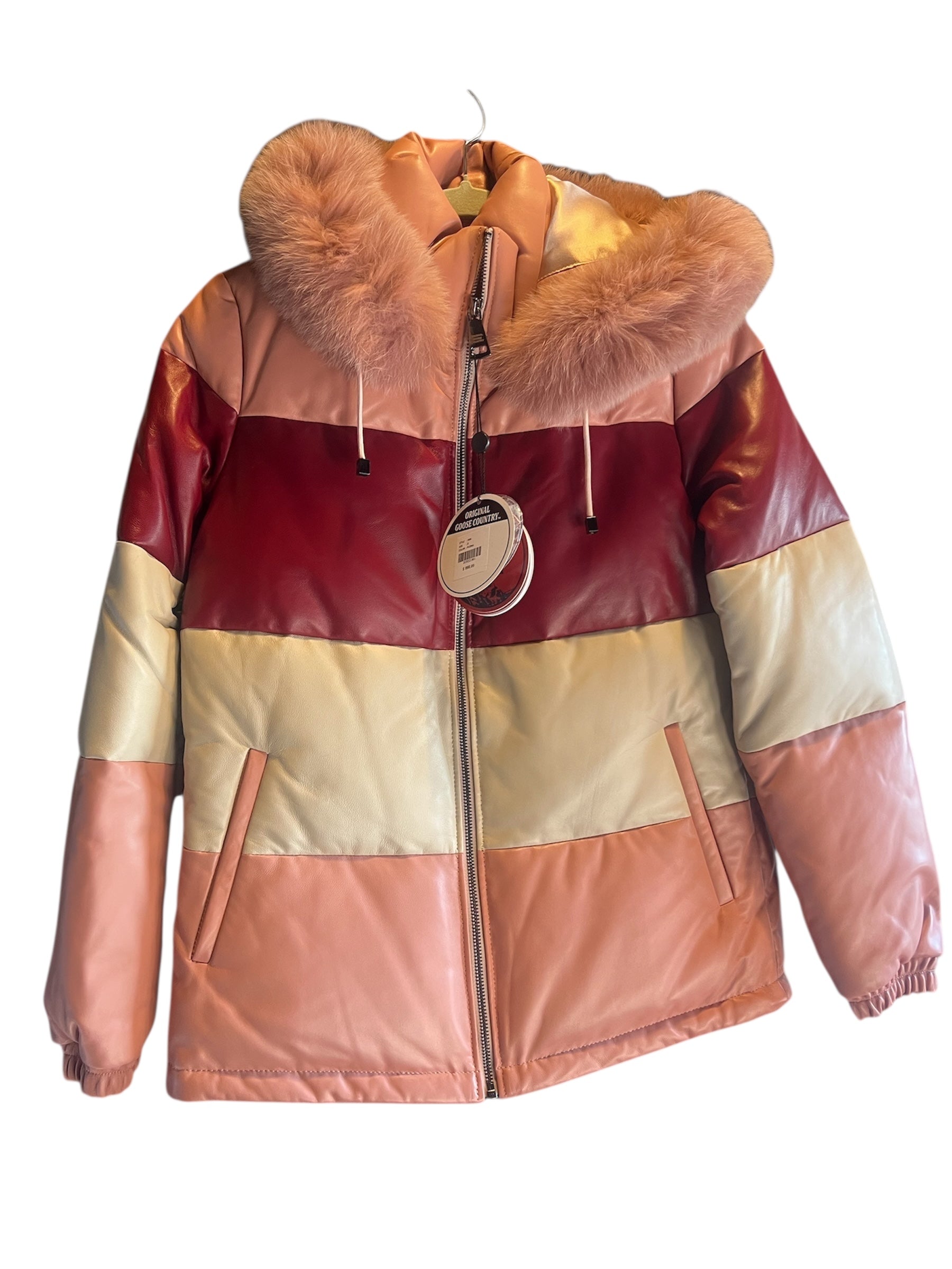 Pink Mia Pudra Womens Jacket