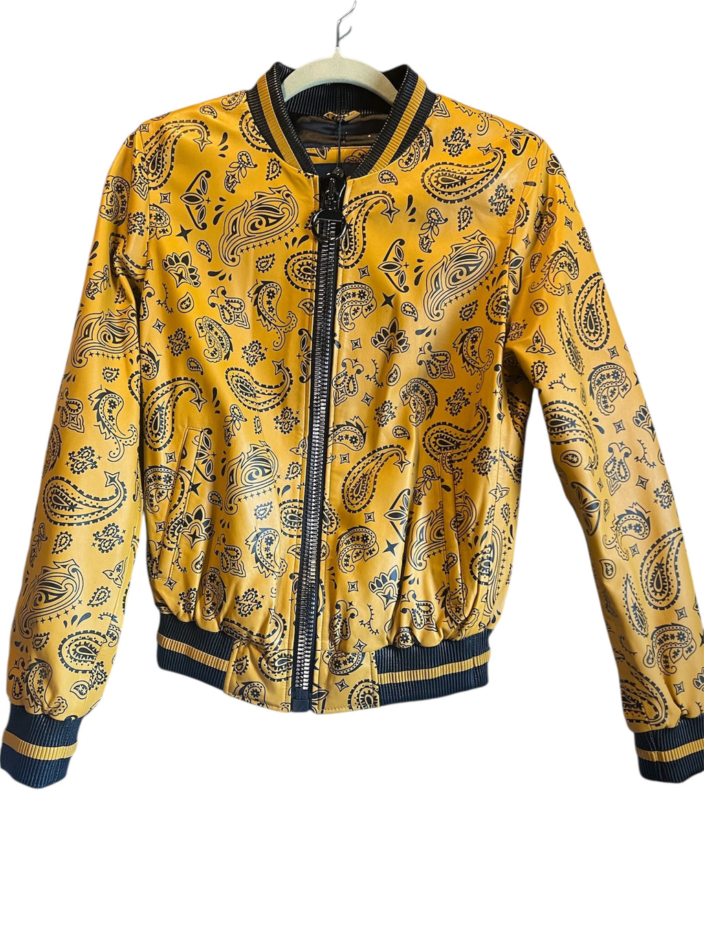 Yellow Paisley Jacket