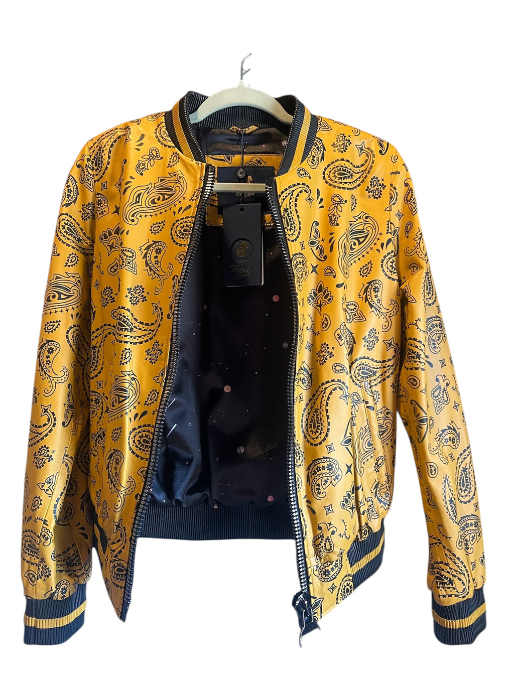 Yellow Paisley Jacket