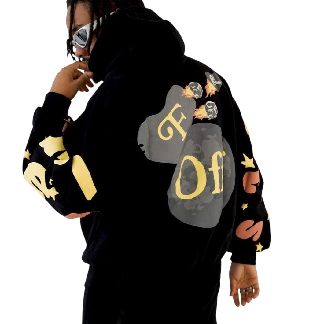 F** Off Scattered Hoodie