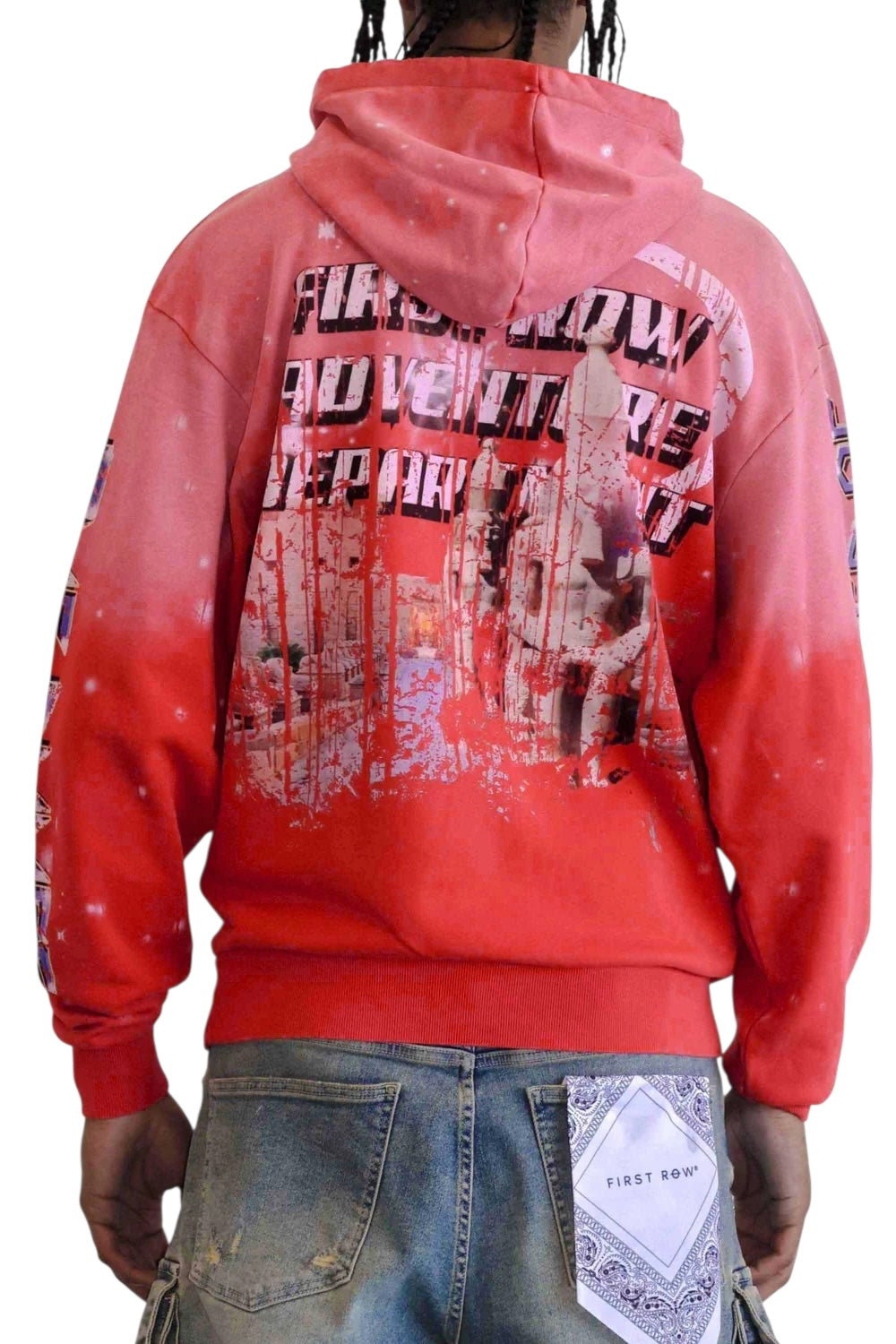 First Row DEATH ROAD WILD PULLOVER HOODIE