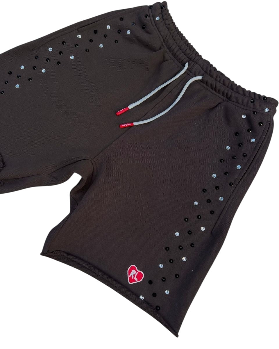 Stoned Sweat Shorts - Charcoal