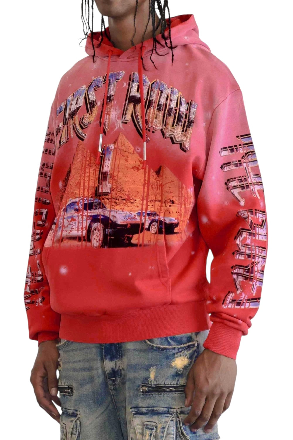 First Row DEATH ROAD WILD PULLOVER HOODIE