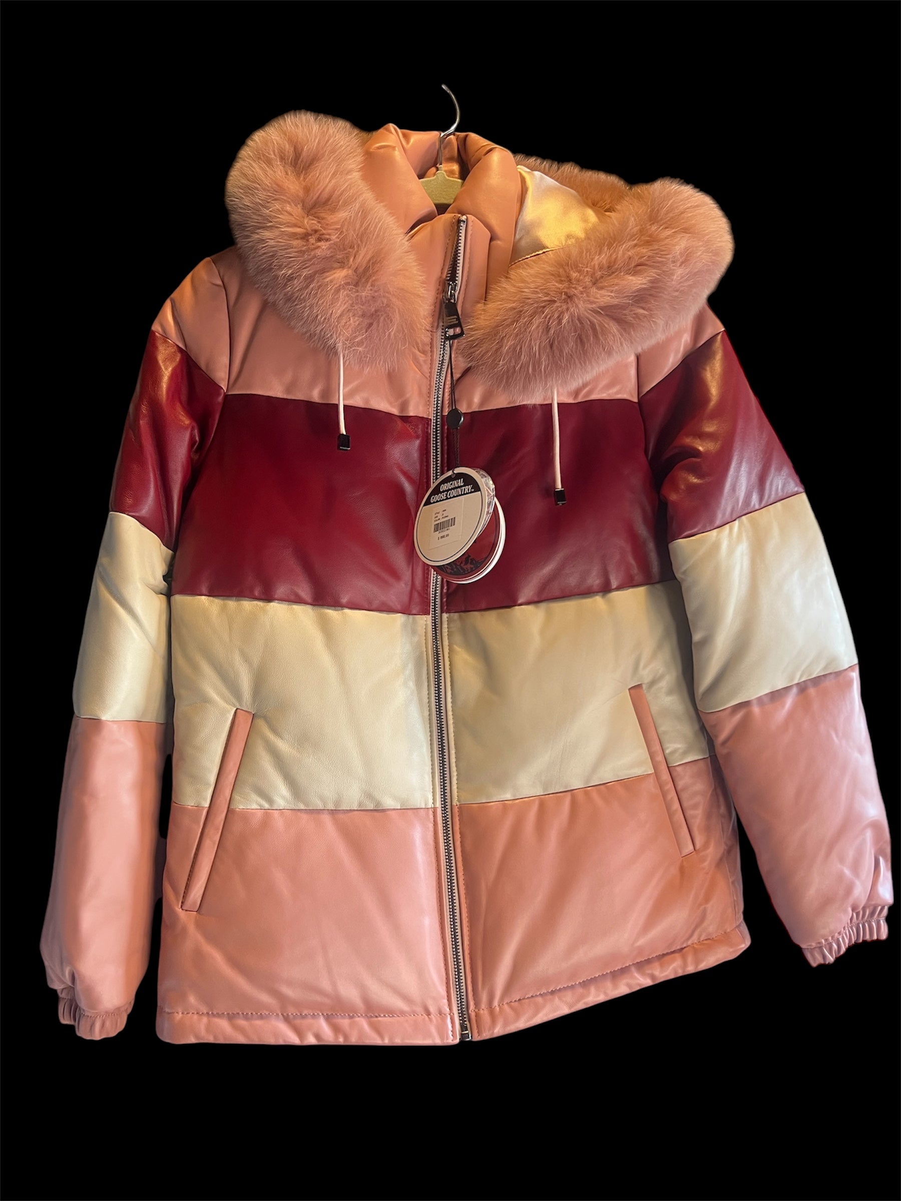 Pink Mia Pudra Womens Jacket
