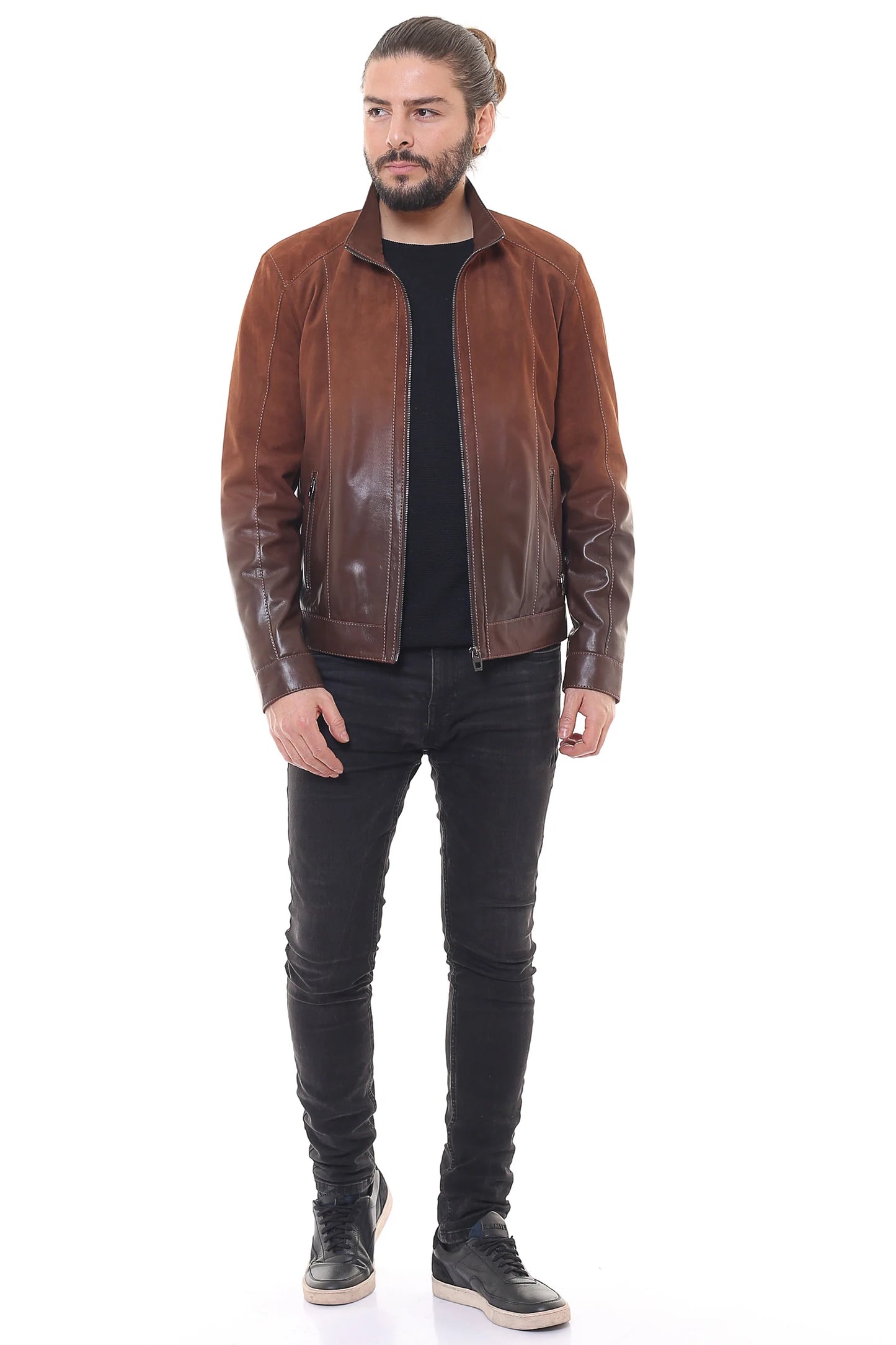 Cooper Suede Leather Jacket